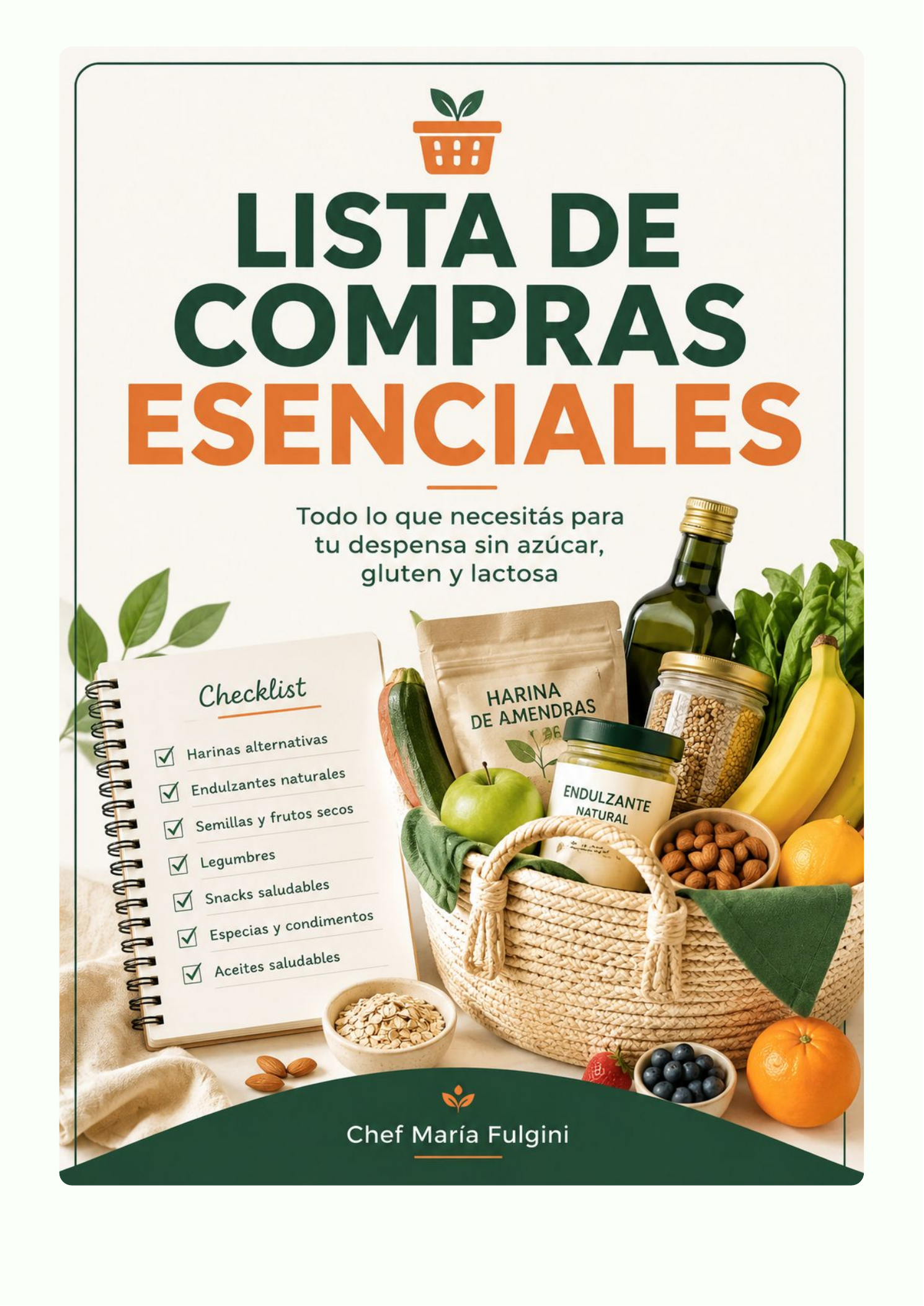 Portada de Lista de Compras Esenciales